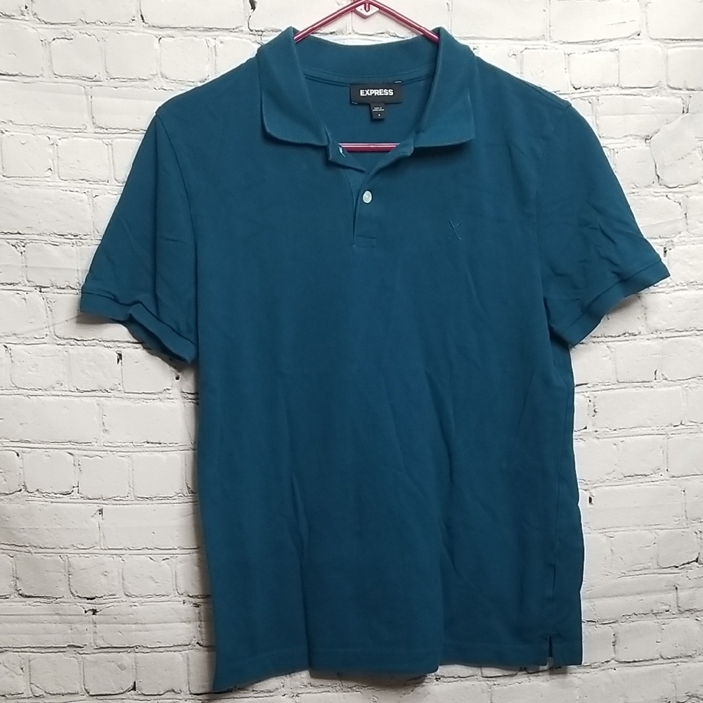 Express Men's Polo Shirt Small